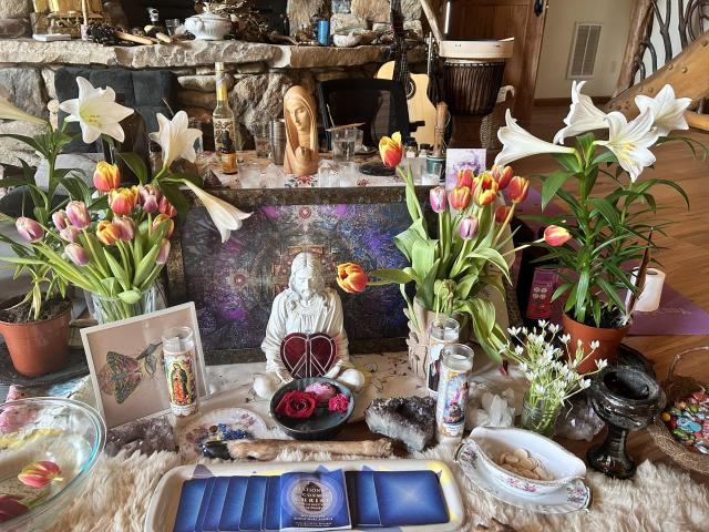 Jesus Easter Altar